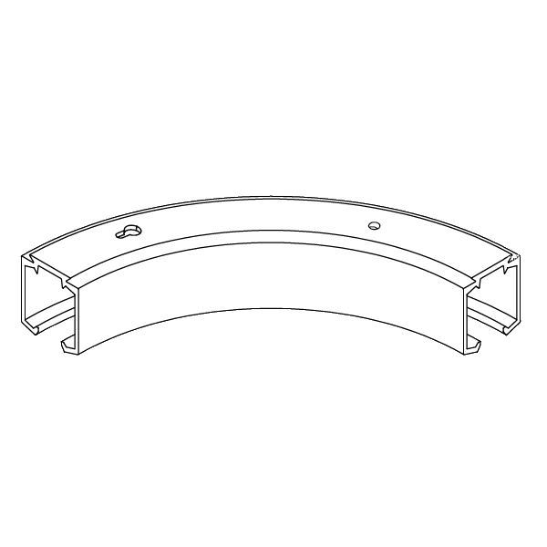 0037738 binari kurvo 60 porte scorr su misura curvato a disegno